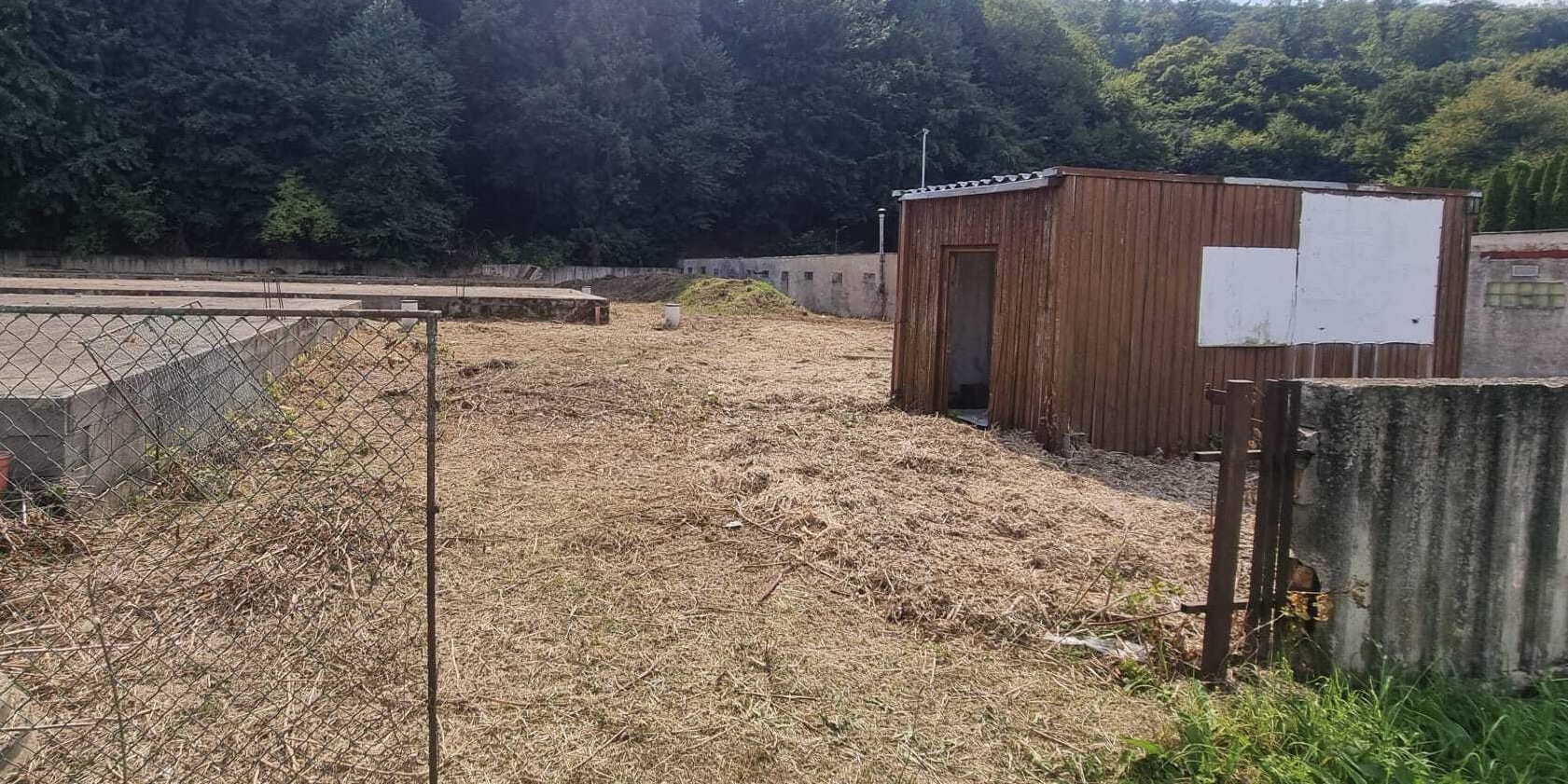 Pozemok po vyčistení